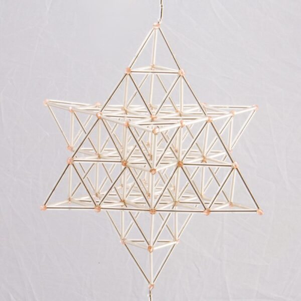 Colgante Merkaba fractral base 4