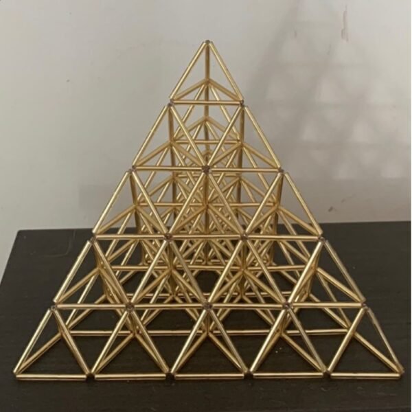3d Tetraedro fractal base 5